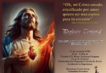 Profesión Temporal Hna. Maria Raquel del Sagrado Corazón de Jesús Profesión Temporal Hna. Maria Raquel del Sagrado Corazón de Jesús